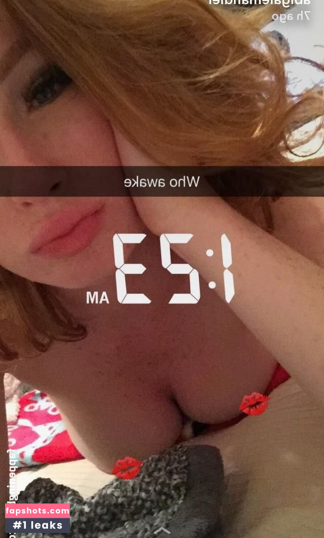 Abigale Mandler Nahé úniky fotek pouze od fanoušků #247 - Fapshots