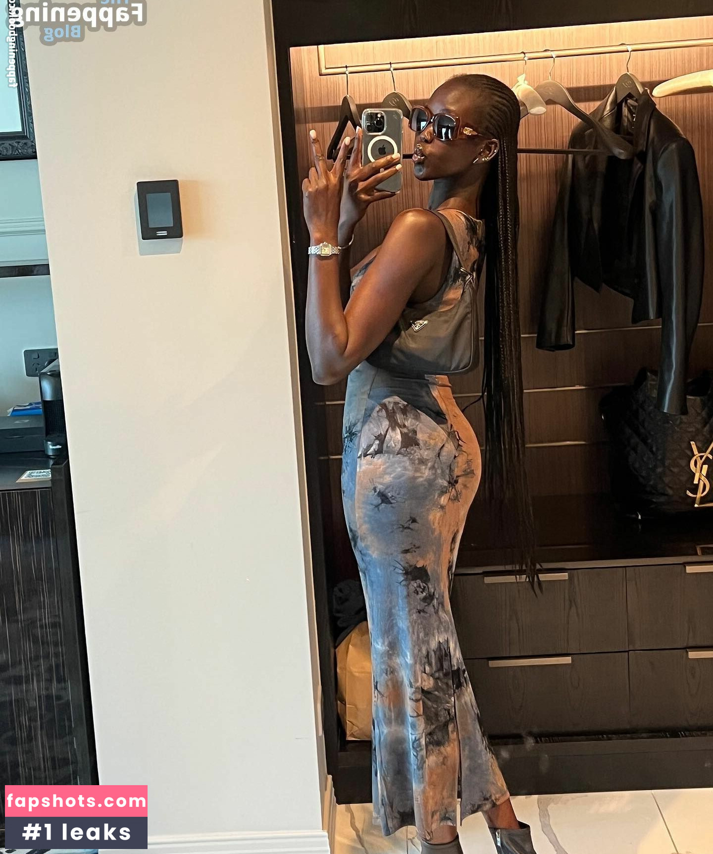 Adut Akech Nahé úniky fotek pouze od fanoušků #47 - Fapshots