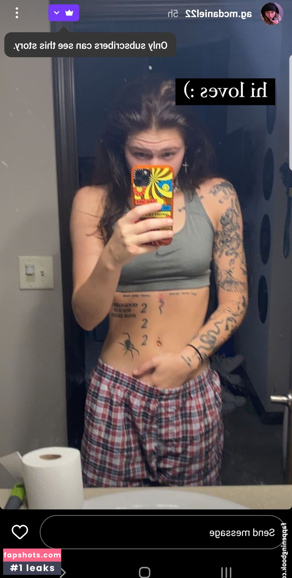 AG McDaniel Nahé úniky fotek pouze od fanoušků #27 - Fapshots