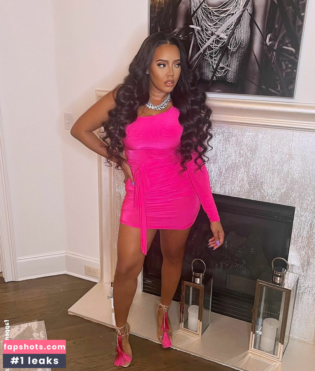 Angela Simmons Nahé úniky fotek pouze od fanoušků #119 - Fapshots