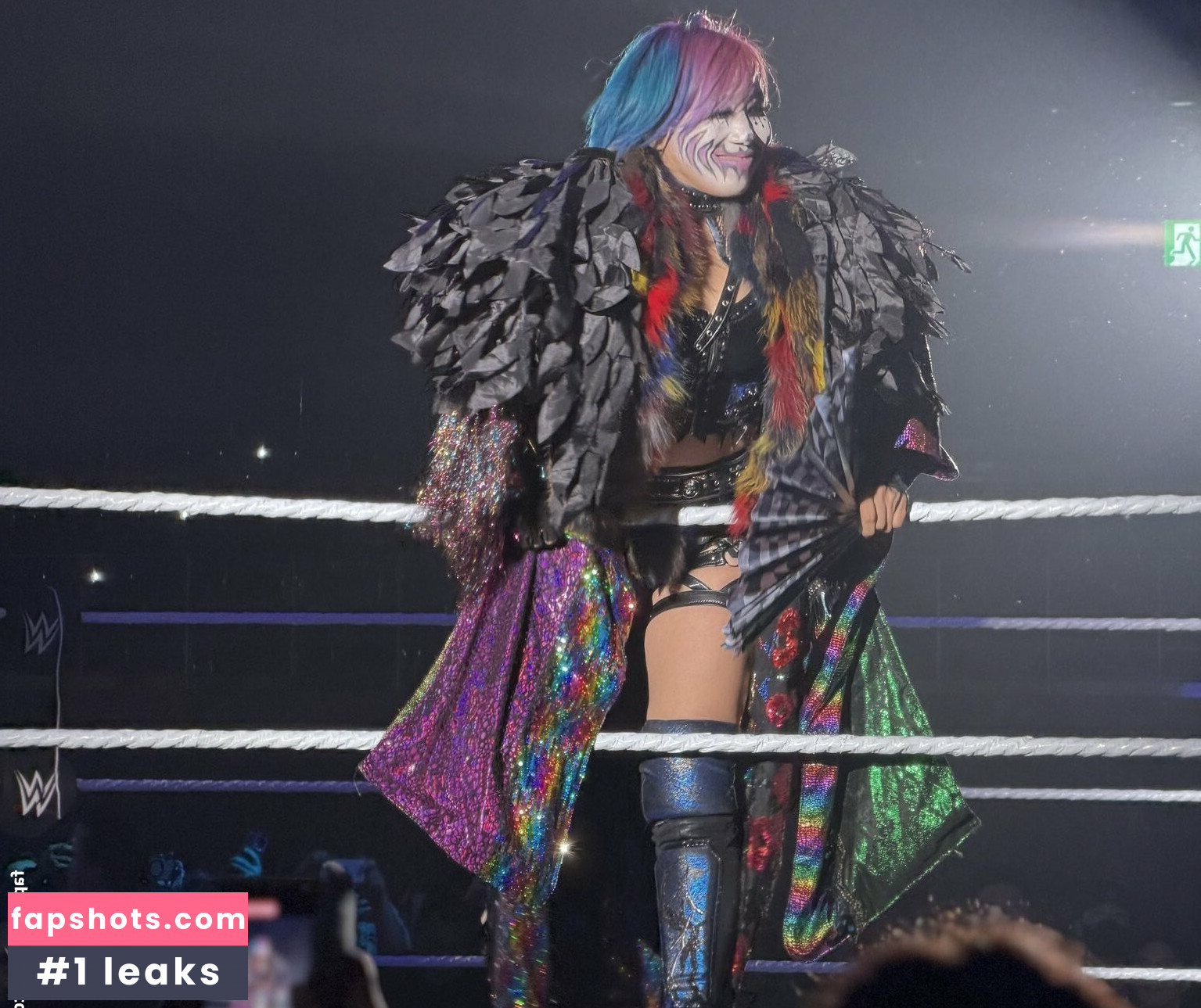 Asuka WWE nude babe gallery