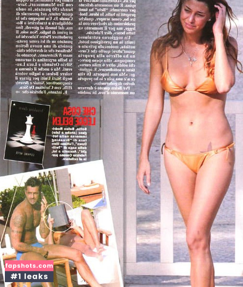 Belen Rodriguez Nahé úniky fotek pouze od fanoušků #251 - Fapshots