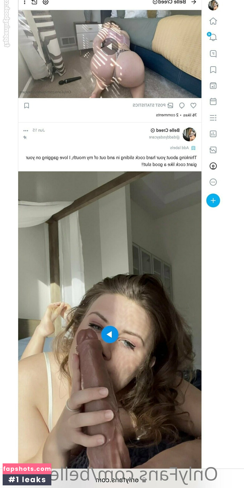 bellecreed Filtración Desnuda OnlyFans Foto #69 - Fapshots