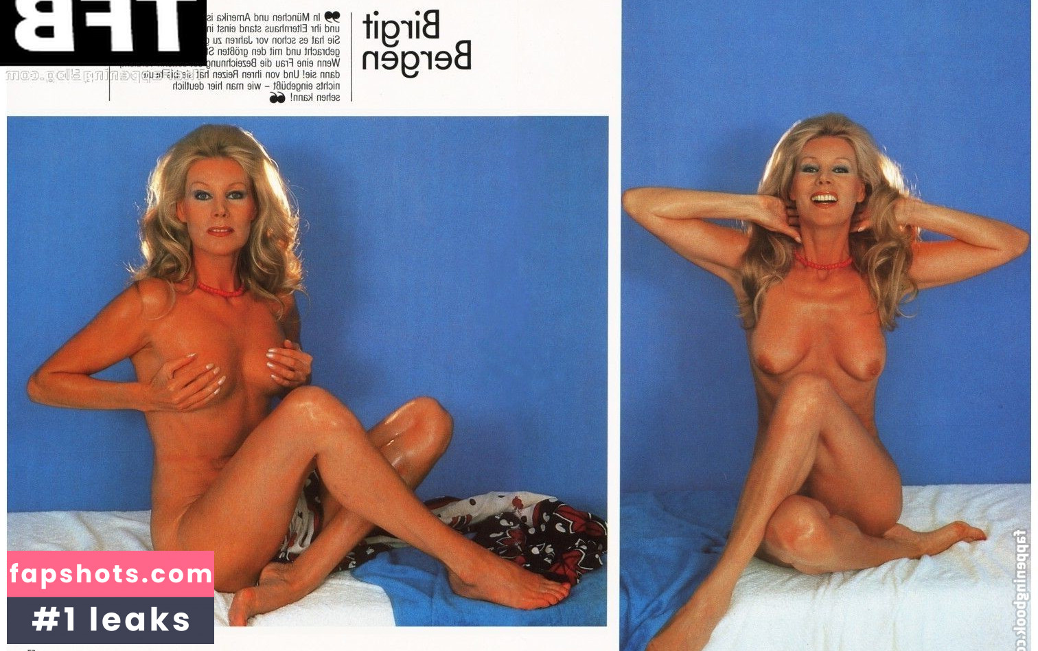 Birgit Bergen Nahé úniky fotek pouze od fanoušků #12 - Fapshots