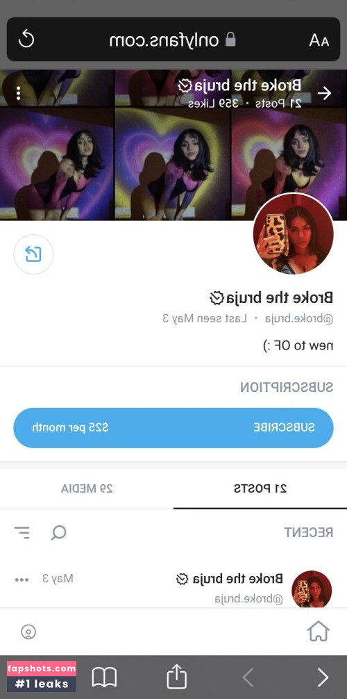 Brokethebruja Nude Leaks OnlyFans - Fapshots