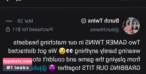 Burch twins gallery photo #2449