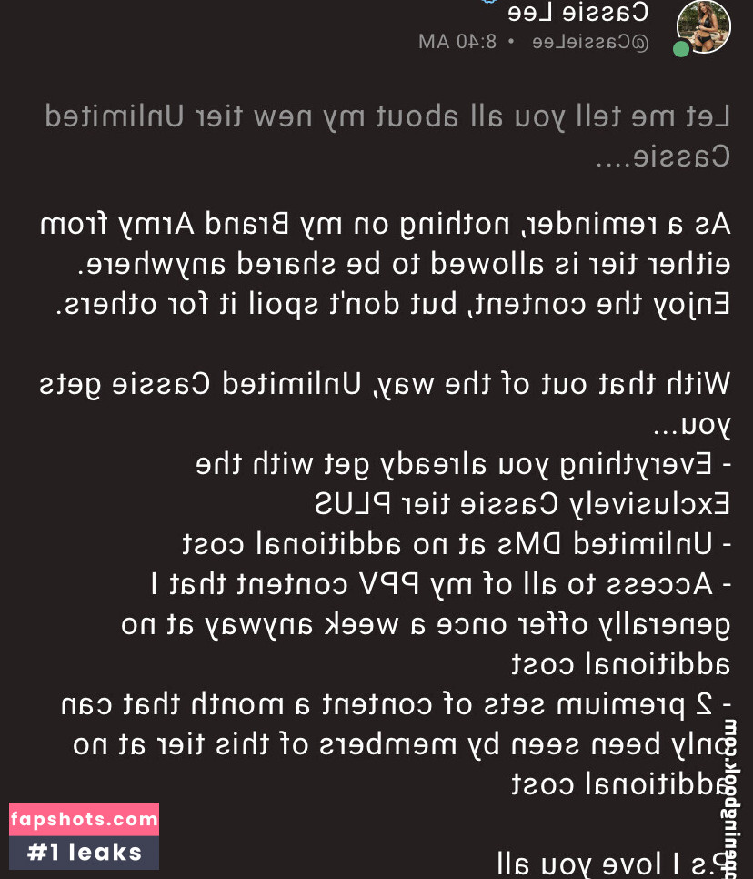 Cassie Lee gallery photo #1482