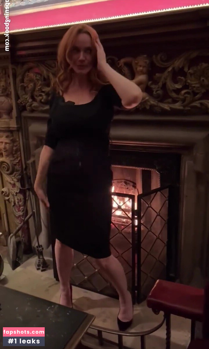 Christina Hendricks Nahé úniky fotek pouze od fanoušků #305 - Fapshots