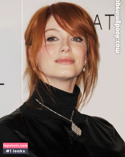 Christina Hendricks Nahé úniky fotek pouze od fanoušků #431 - Fapshots