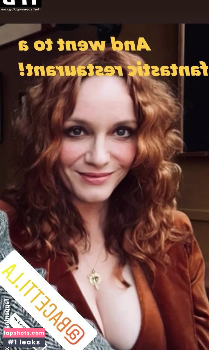 Christina Hendricks Nahé úniky fotek pouze od fanoušků #438 - Fapshots