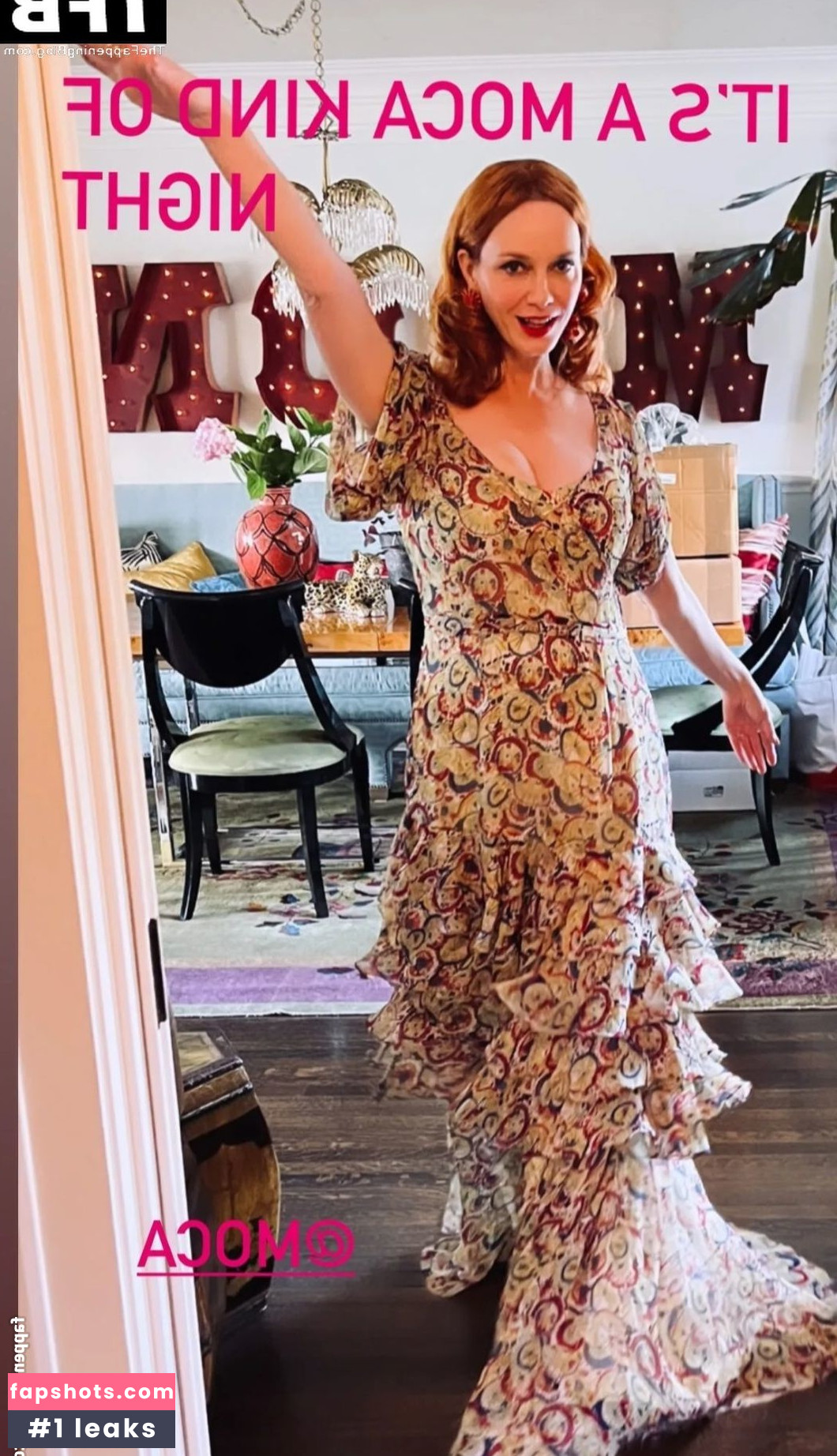 Christina Hendricks Nahé úniky fotek pouze od fanoušků #442 - Fapshots