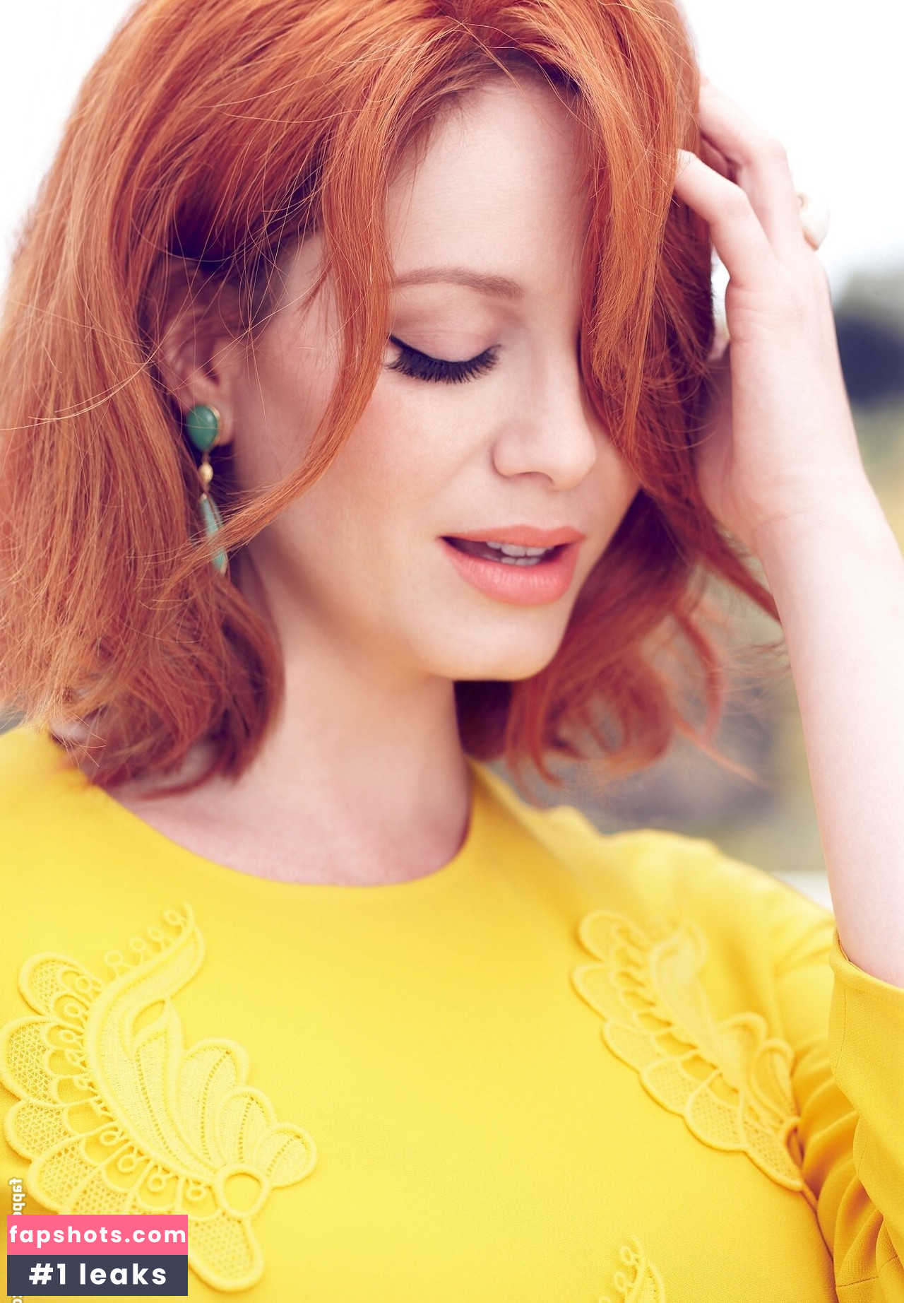 Christina Hendricks Nahé úniky fotek pouze od fanoušků #451 - Fapshots