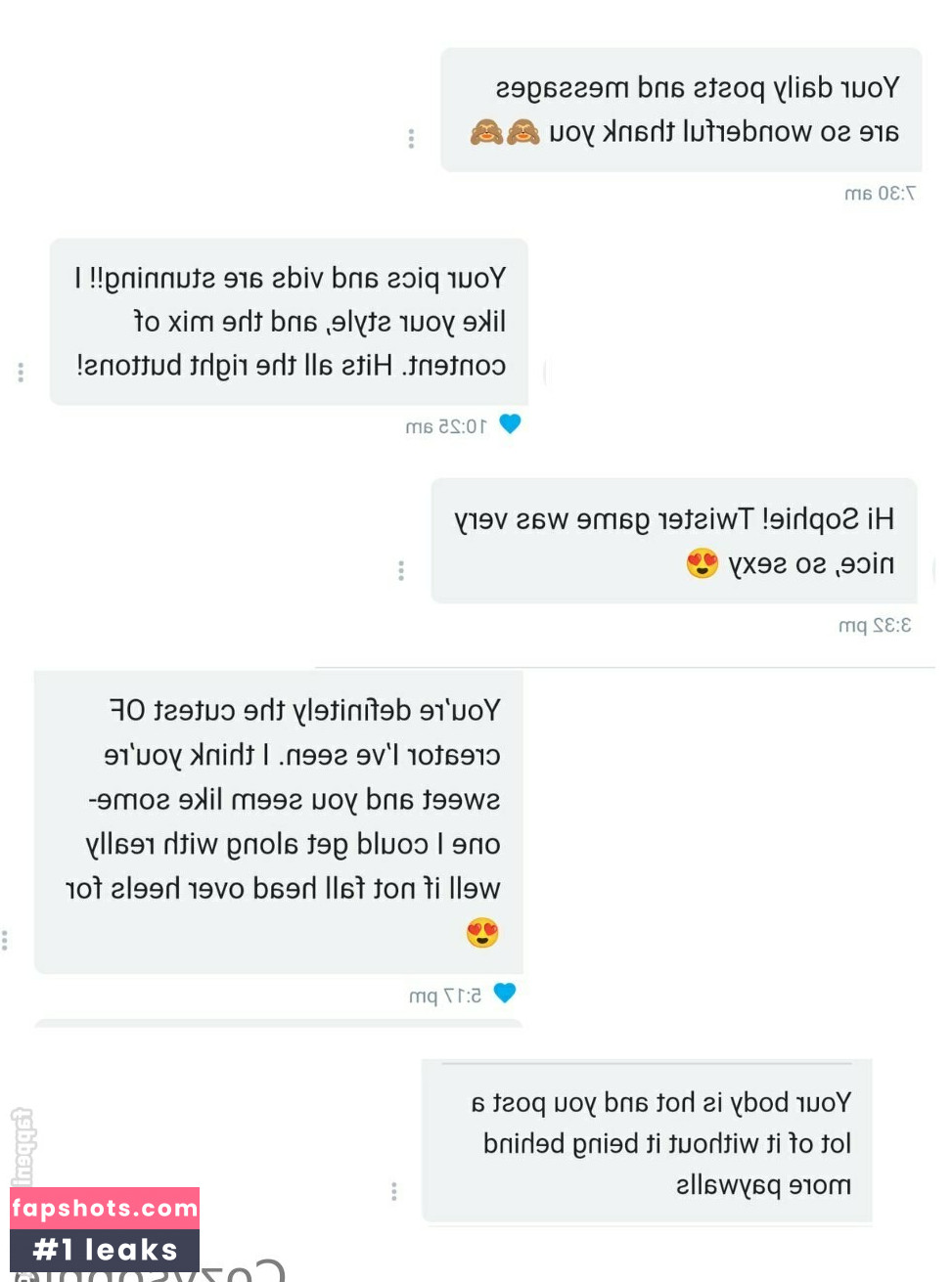 cozysophie Nahé úniky fotek pouze od fanoušků #38 - Fapshots