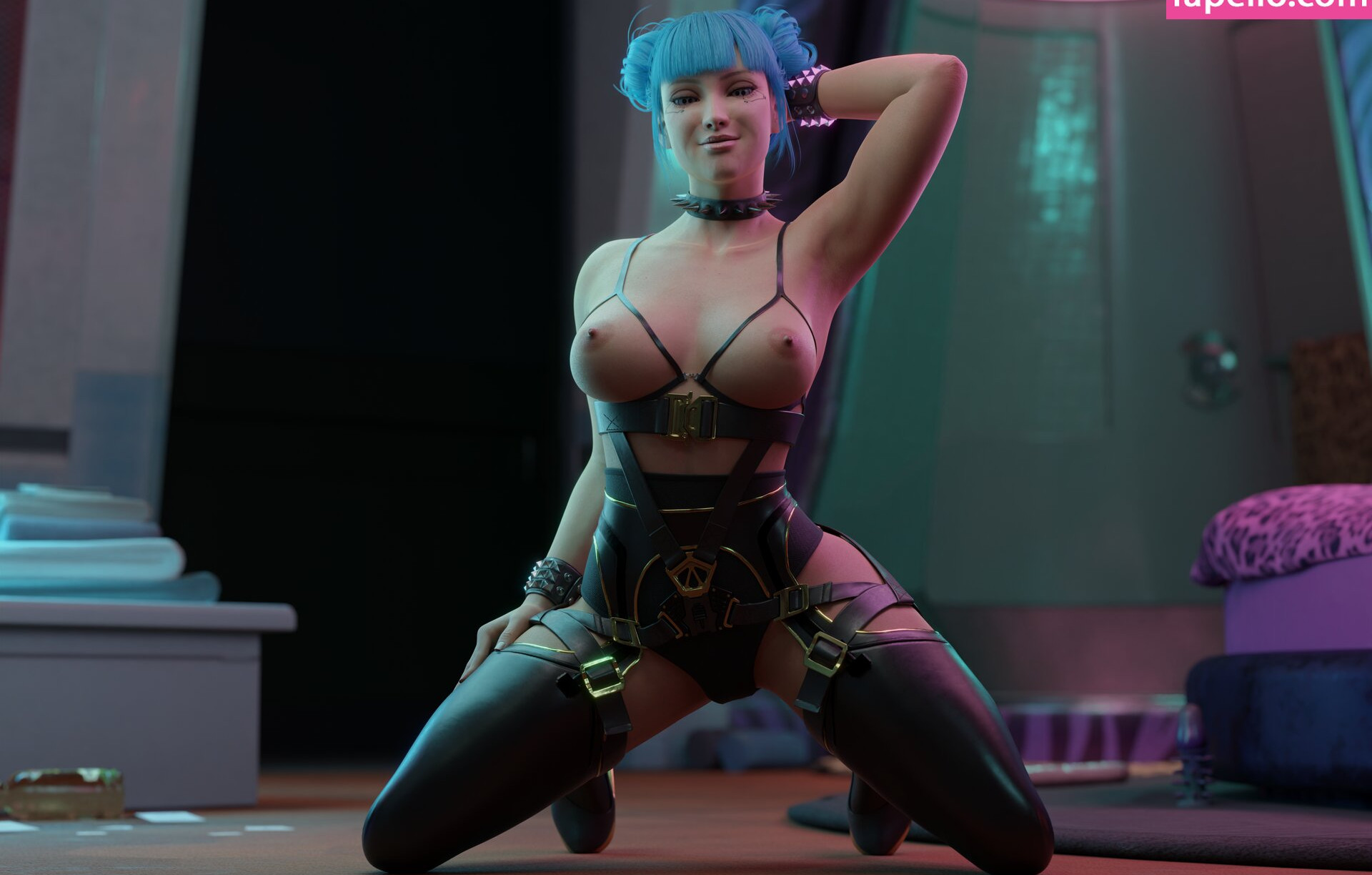 cyberpunk-2077 Nahé úniky fotek pouze od fanoušků #336 - Fapshots