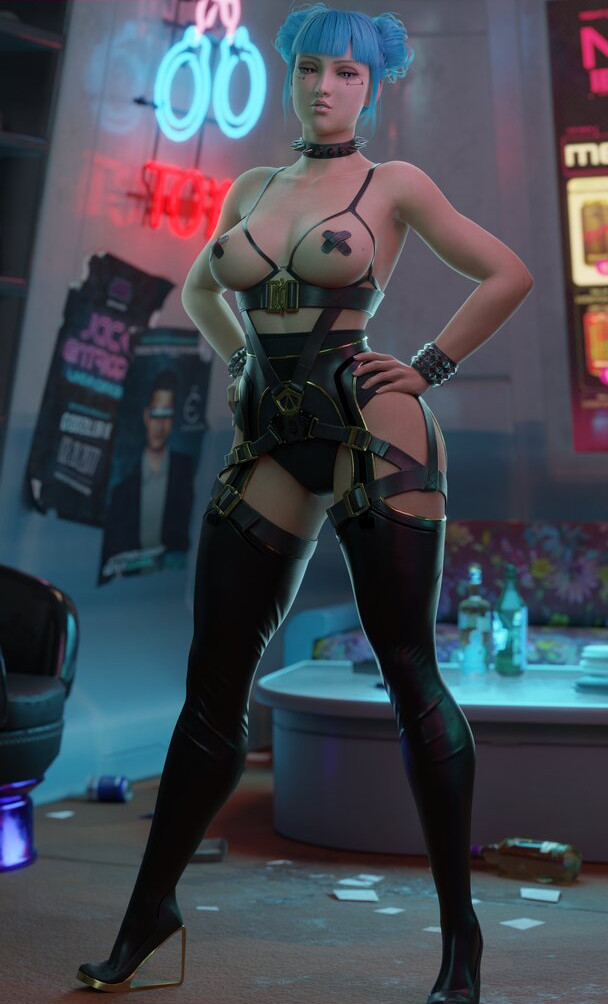 cyberpunk-2077 Nahé úniky fotek pouze od fanoušků #337 - Fapshots