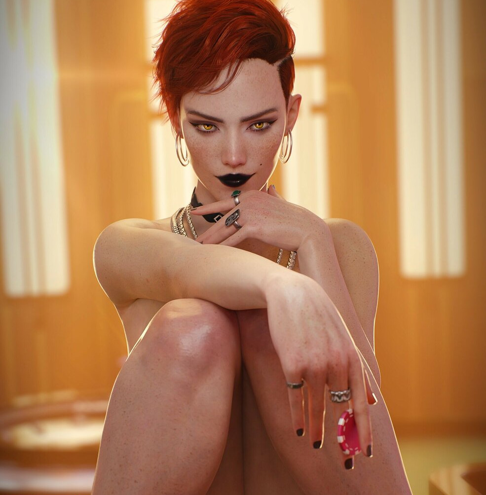 cyberpunk-2077 Nahé úniky fotek pouze od fanoušků #413 - Fapshots