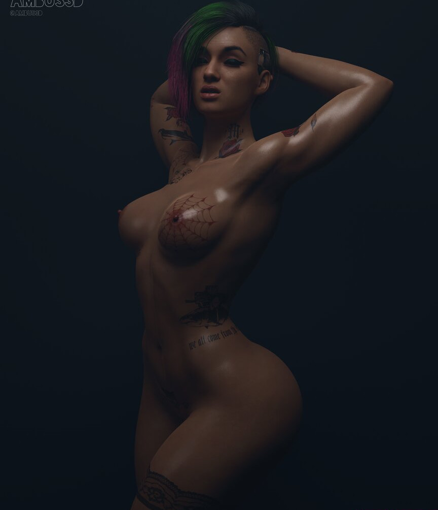 cyberpunk-2077 Nahé úniky fotek pouze od fanoušků #467 - Fapshots