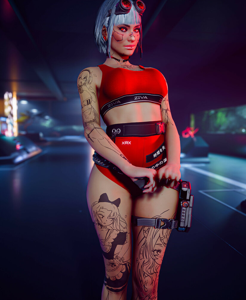 cyberpunk-2077 Nahé úniky fotek pouze od fanoušků #506 - Fapshots