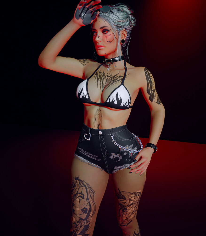 cyberpunk-2077 Nahé úniky fotek pouze od fanoušků #508 - Fapshots