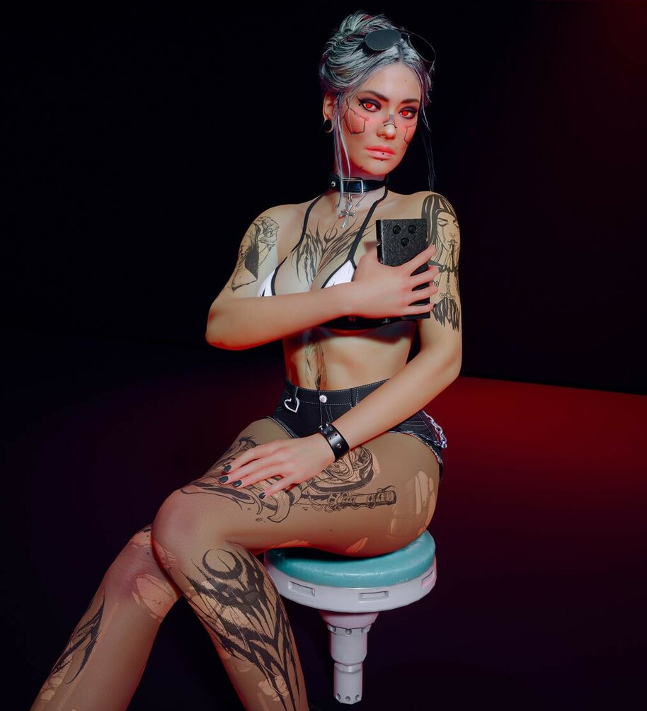 cyberpunk-2077 Nahé úniky fotek pouze od fanoušků #509 - Fapshots