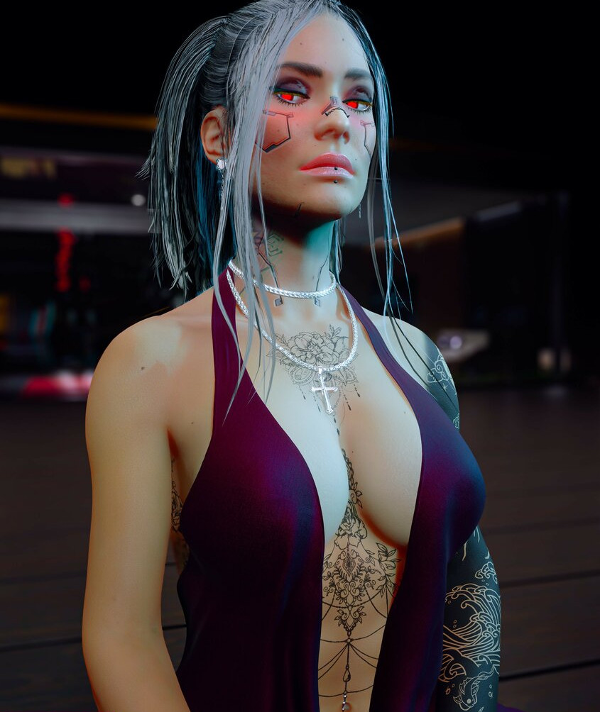 cyberpunk-2077 Nahé úniky fotek pouze od fanoušků #513 - Fapshots