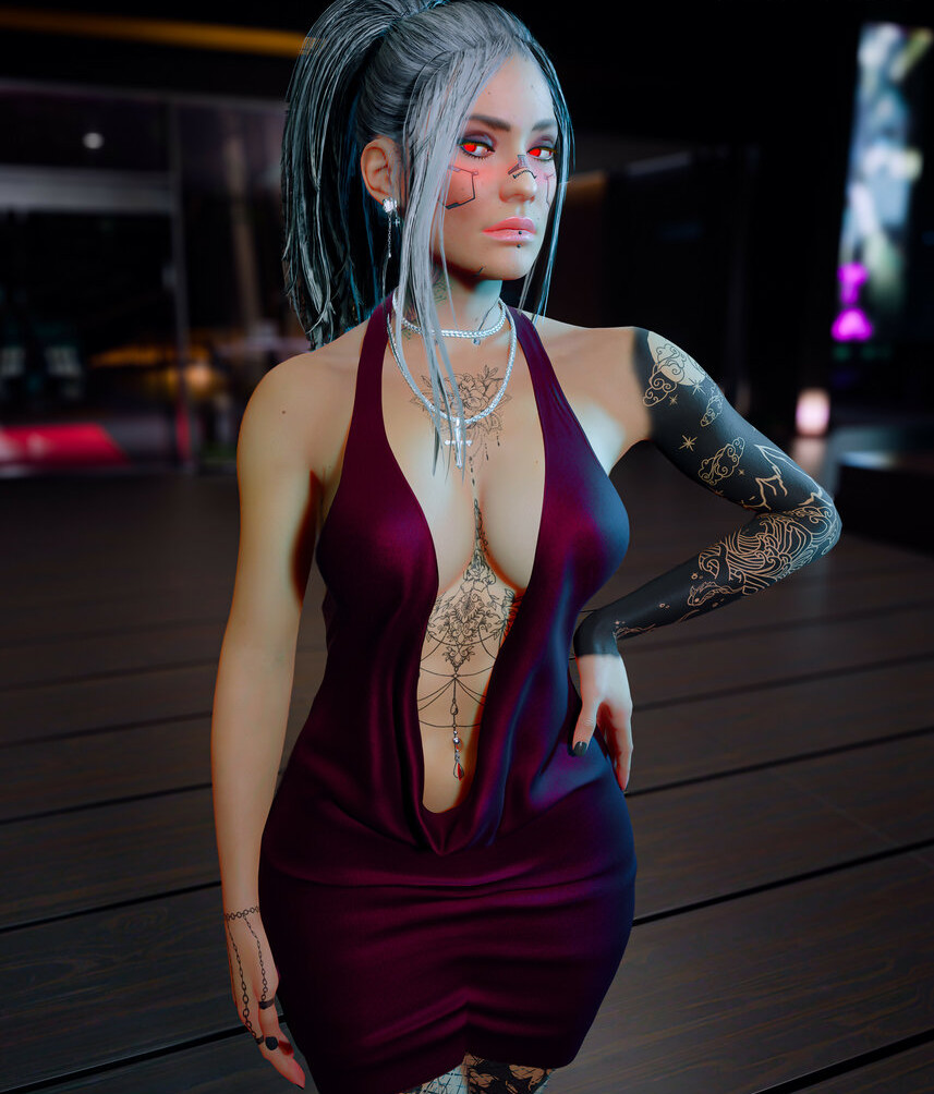 cyberpunk-2077 Nahé úniky fotek pouze od fanoušků #514 - Fapshots