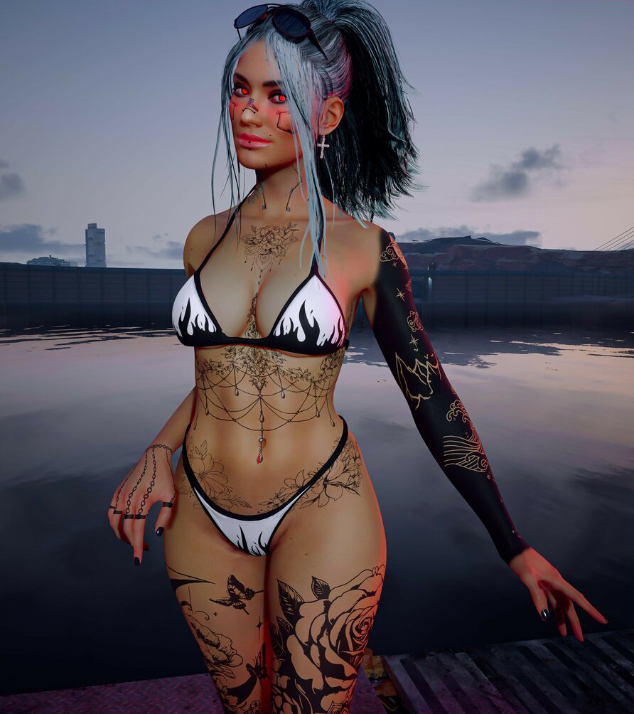 cyberpunk-2077 Nahé úniky fotek pouze od fanoušků #518 - Fapshots