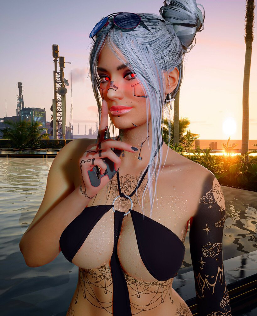 cyberpunk-2077 Nahé úniky fotek pouze od fanoušků #521 - Fapshots