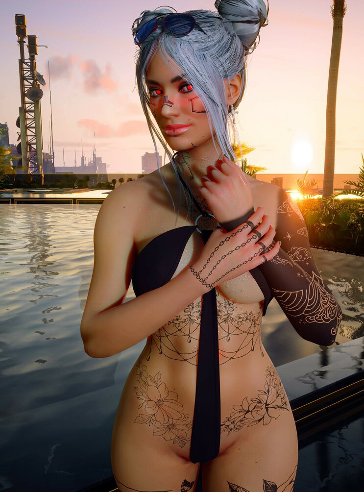 cyberpunk-2077 Nahé úniky fotek pouze od fanoušků #524 - Fapshots