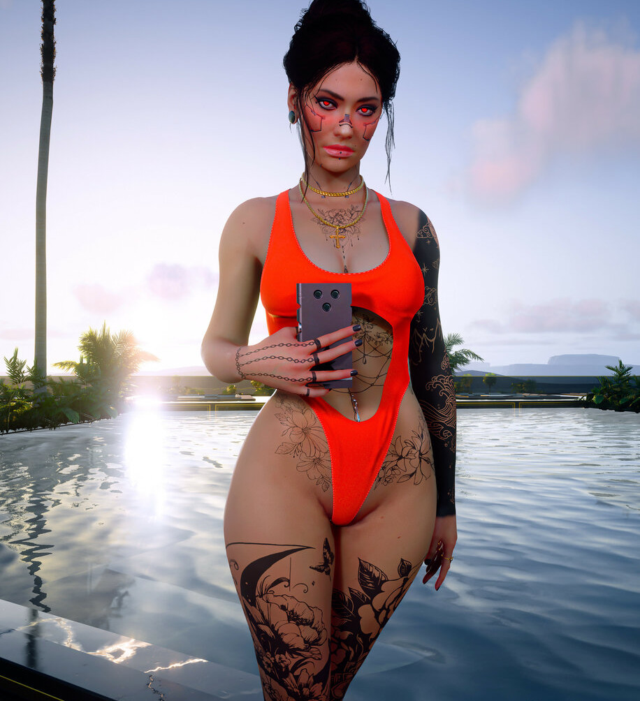 cyberpunk-2077 Nahé úniky fotek pouze od fanoušků #533 - Fapshots