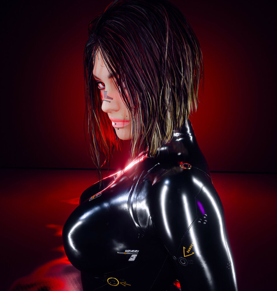 cyberpunk-2077 Nahé úniky fotek pouze od fanoušků #537 - Fapshots