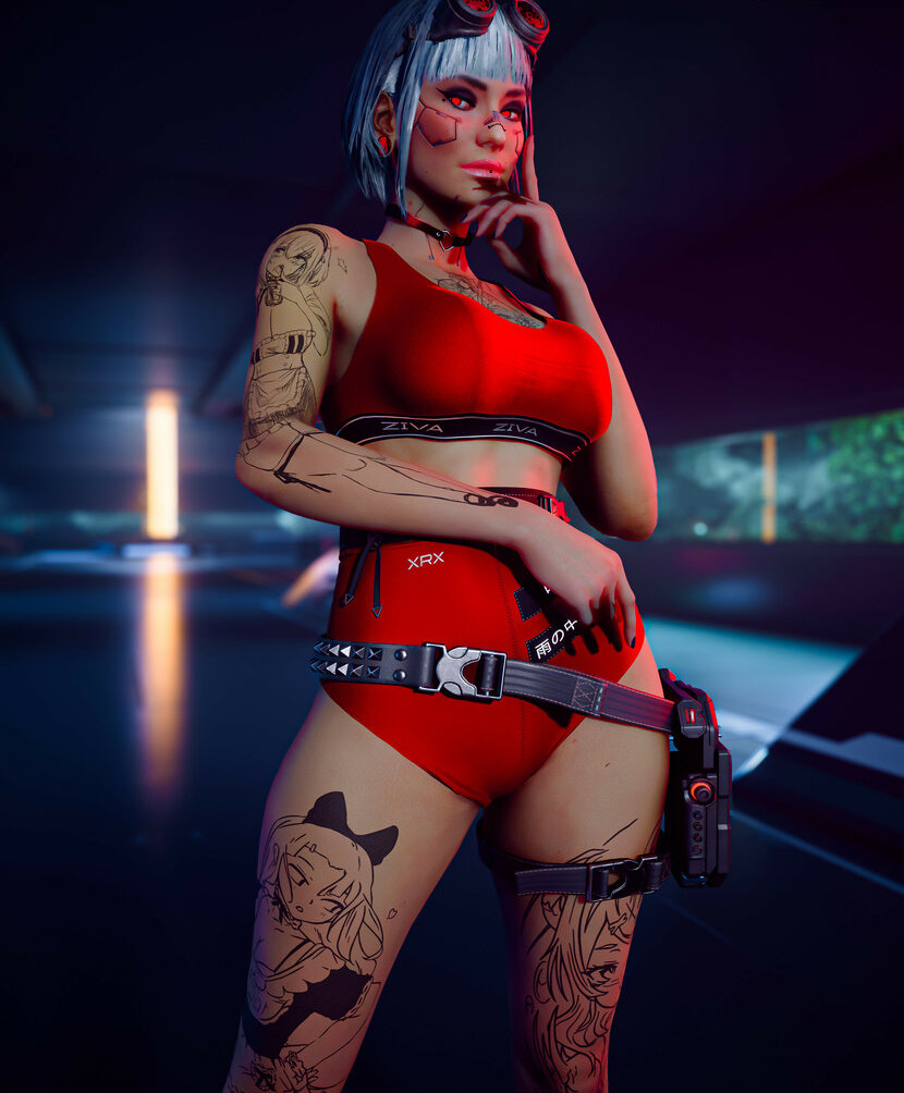 cyberpunk-2077 Nahé úniky fotek pouze od fanoušků #539 - Fapshots