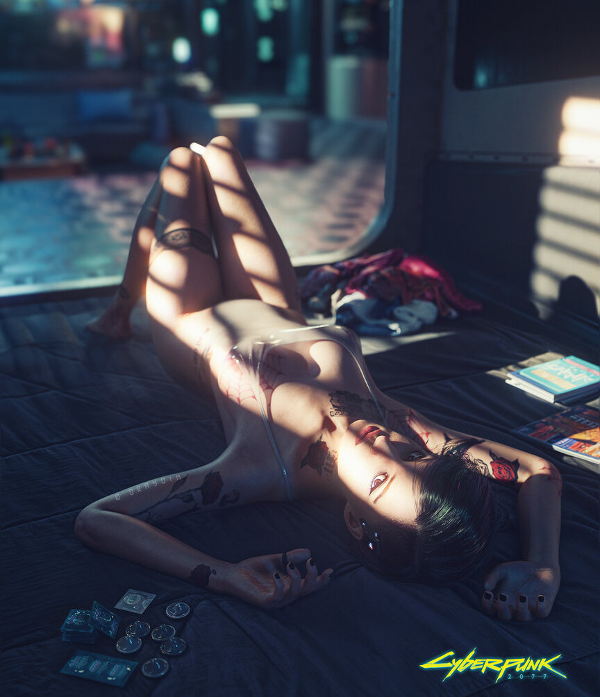 cyberpunk-2077 Nahé úniky fotek pouze od fanoušků #550 - Fapshots