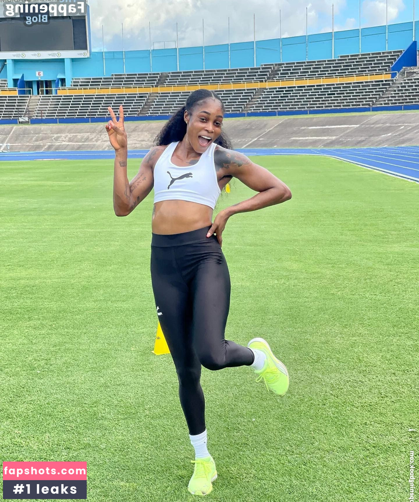 Elaine Thompson-Herah Nahé úniky fotek pouze od fanoušků #5 - Fapshots