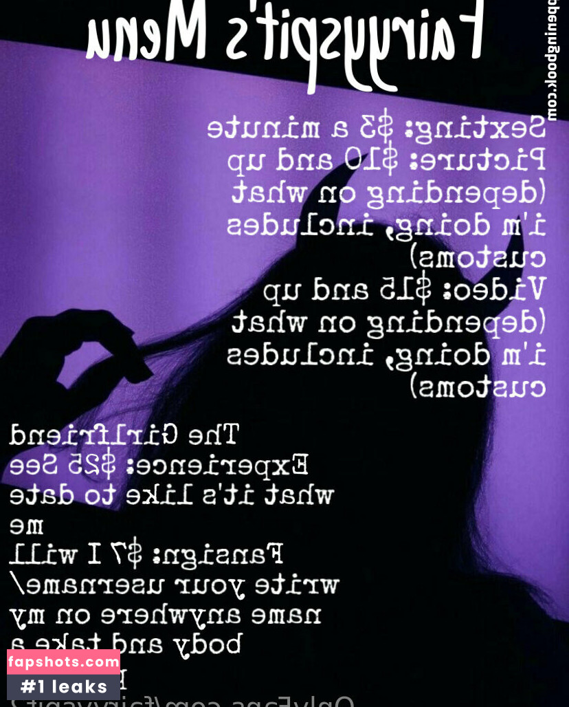 fairyyspit2 Nude Leaks OnlyFans Photos #2 - LeakJerk