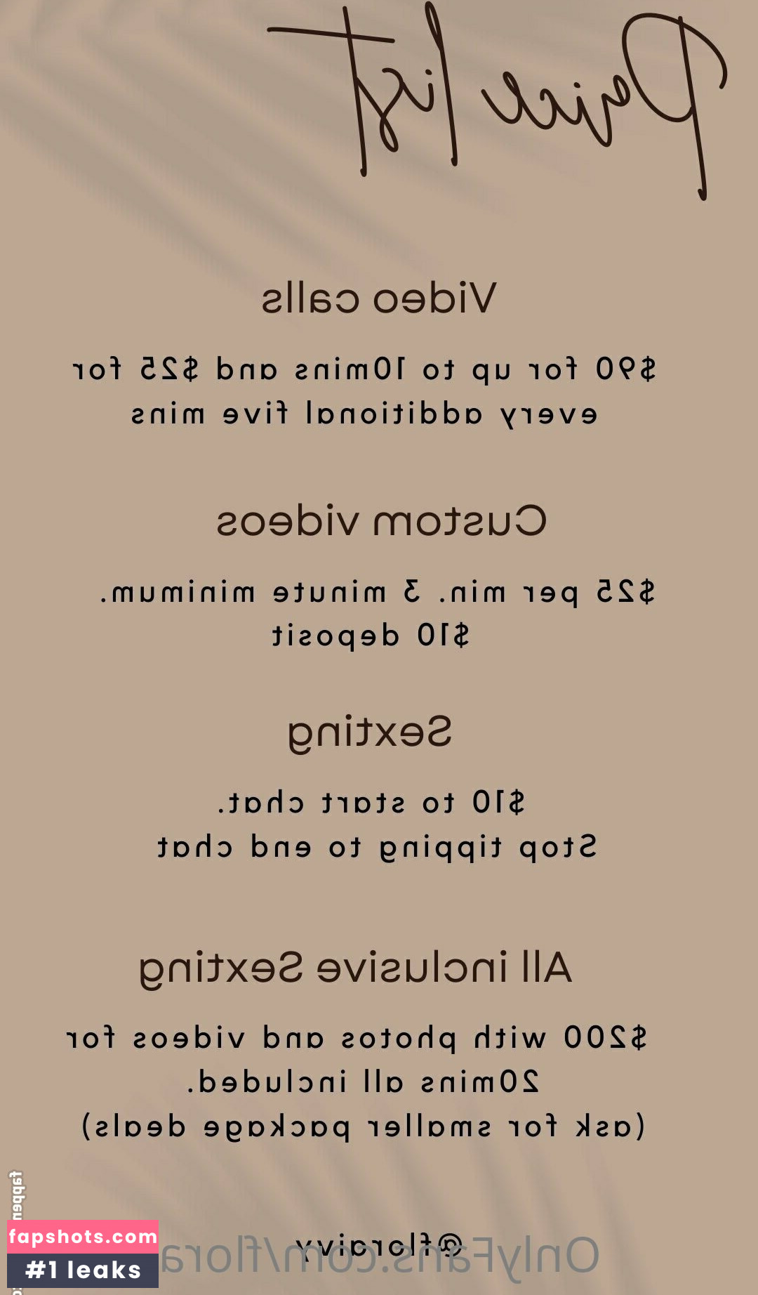 floraivyfree Nacktheit OnlyFans Fotos #20 - Fapshots