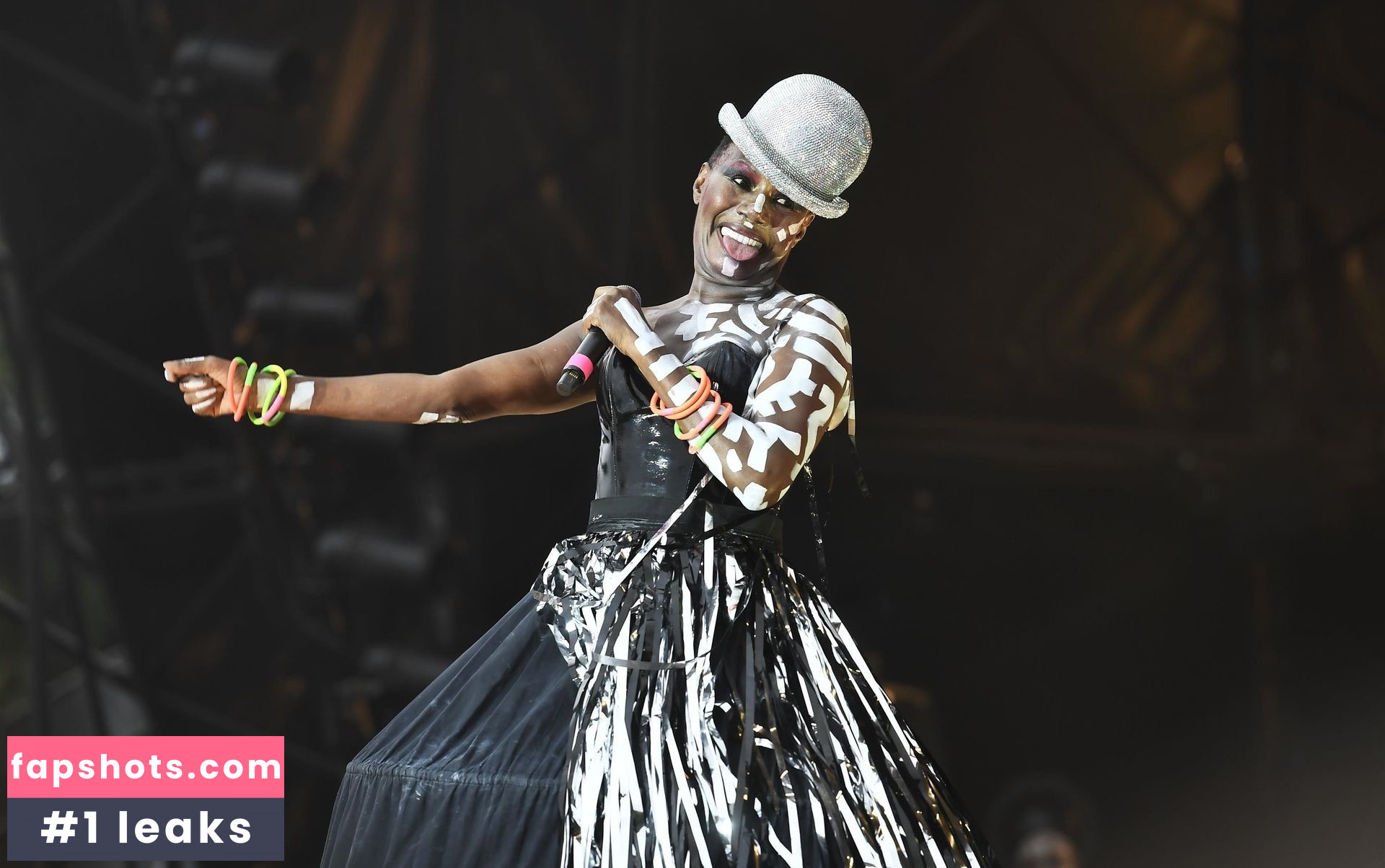 Grace Jones Nahé úniky fotek pouze od fanoušků #14 - Fapshots