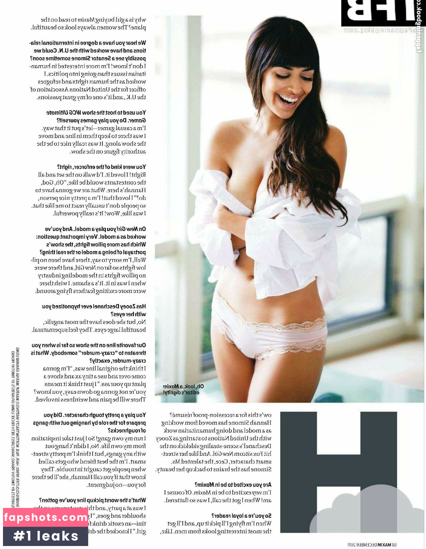 Hannah Simone Filtración Desnuda OnlyFans Foto #33 - Fapshots