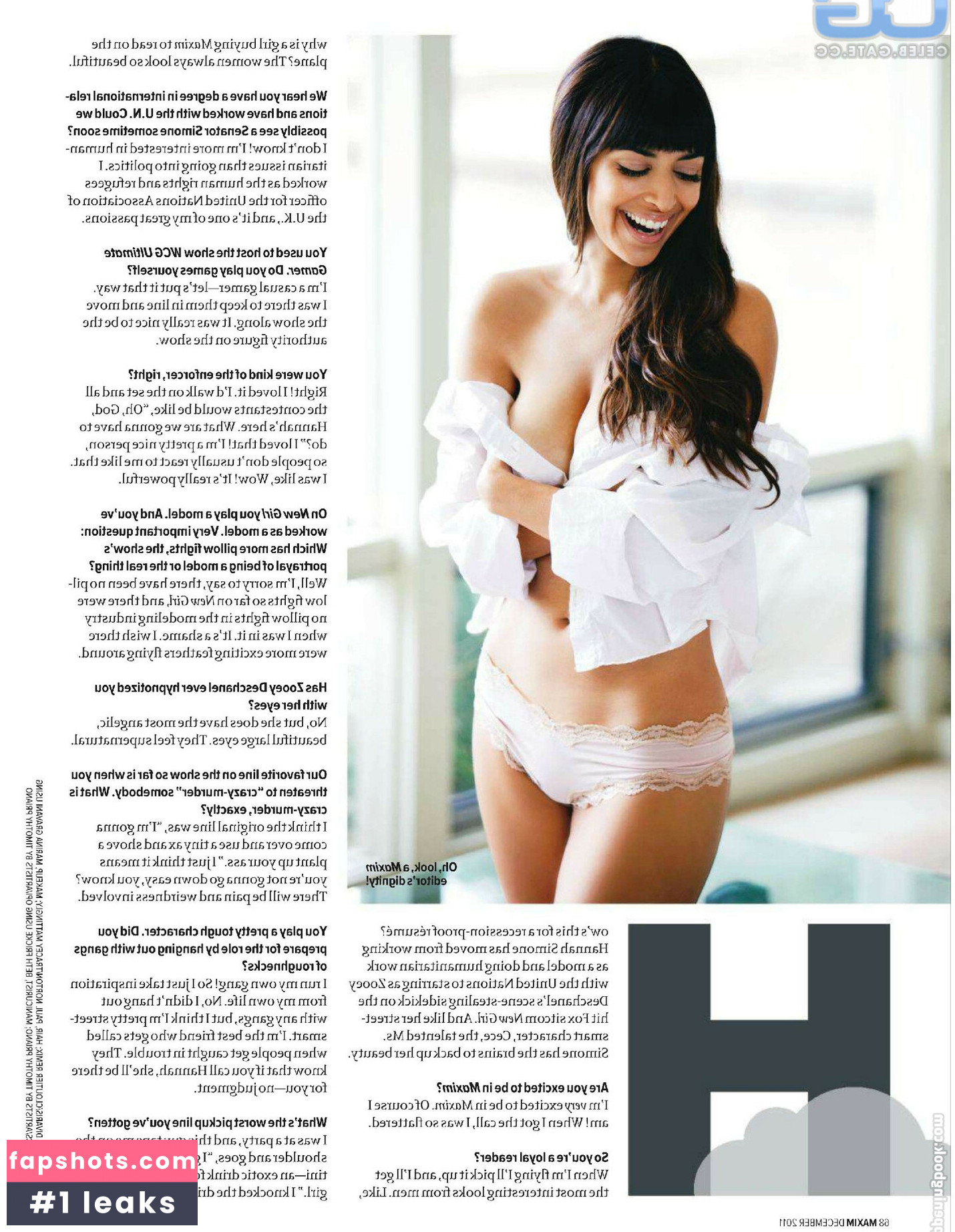 Hannah Simone Filtración Desnuda OnlyFans Foto #7 - Fapshots