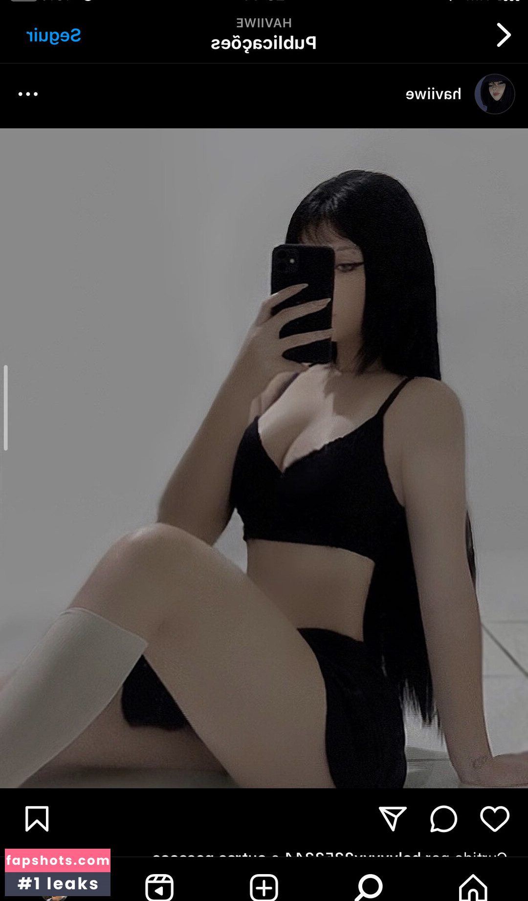 Haviiwe Nahé úniky fotek pouze od fanoušků #3 - Fapshots