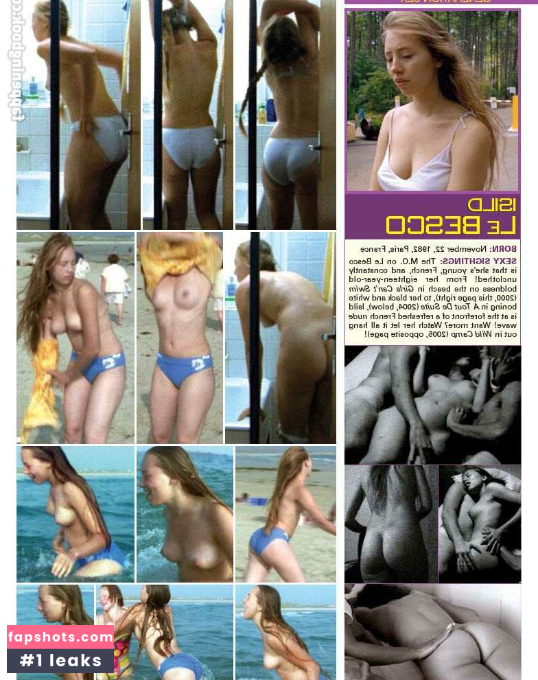 Isild Le Besco Nahé úniky fotek pouze od fanoušků #7 - Fapshots