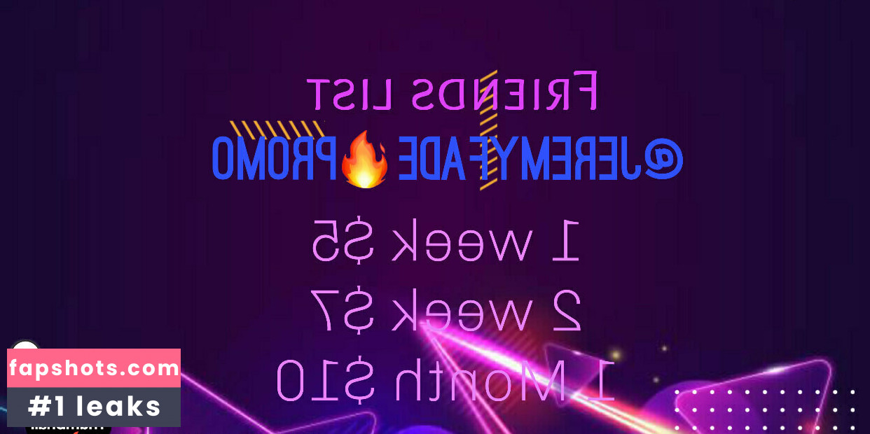 jeremyfade Nahé úniky fotek pouze od fanoušků #8 - Fapshots