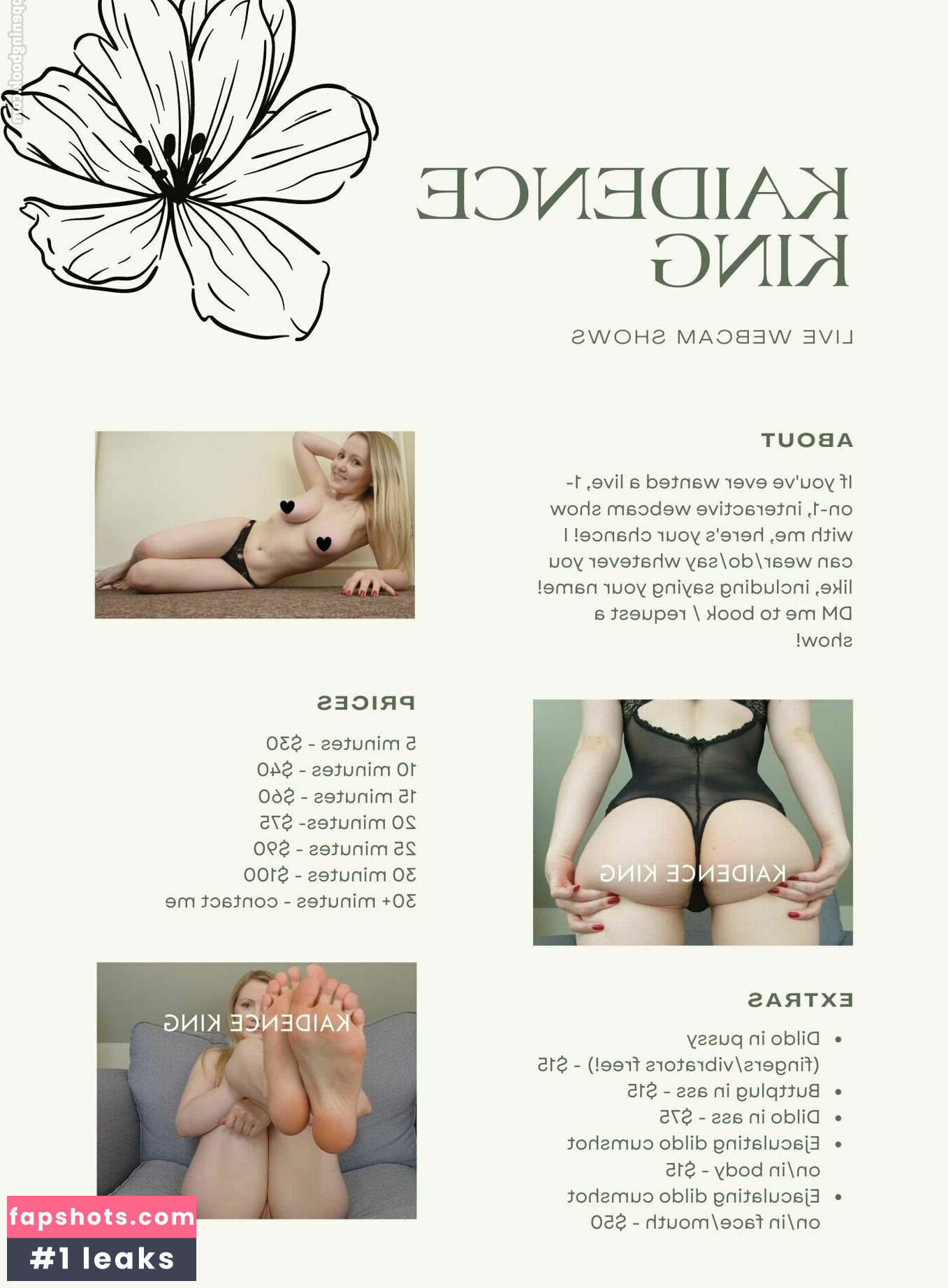 kaidenceking Nahé úniky fotek pouze od fanoušků #5 - Fapshots