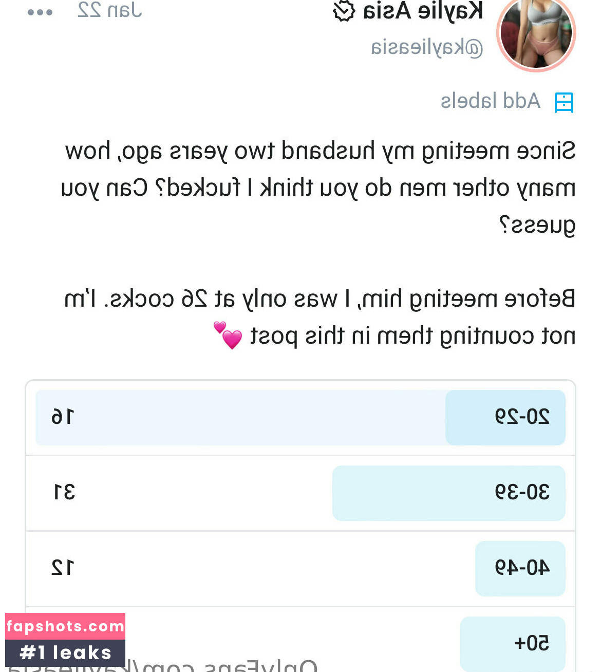 kaylieasia Nacktheit OnlyFans Fotos #25 - Fapshots