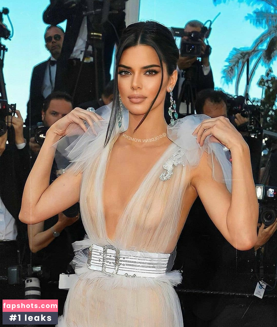 Kendall Jenner Nahé úniky fotek pouze od fanoušků #1342 - Fapshots