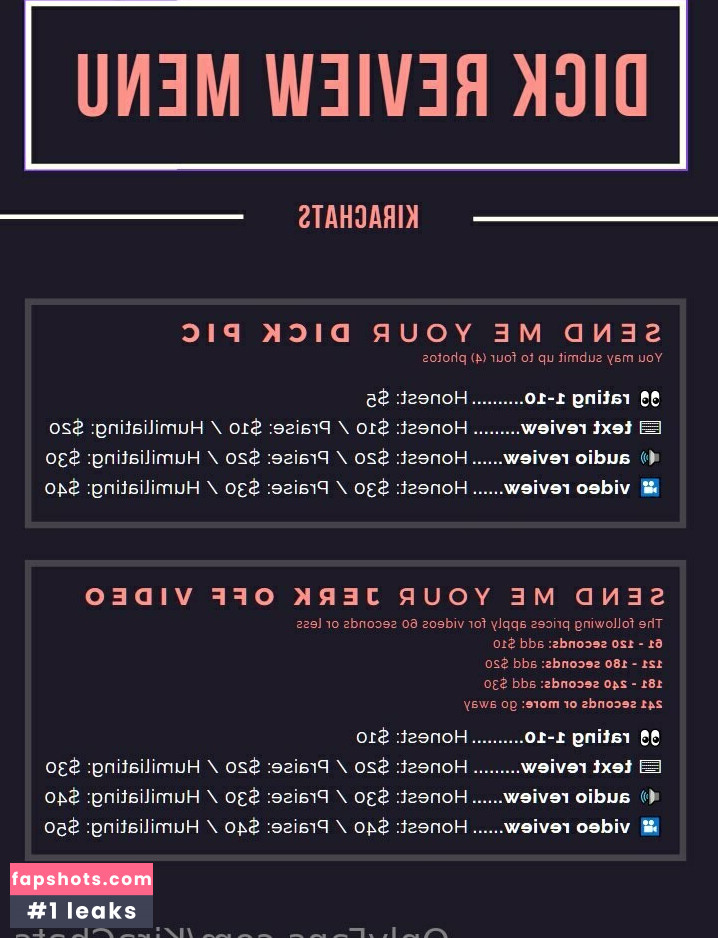 KiraChats Nahé úniky fotek pouze od fanoušků #38 - Fapshots