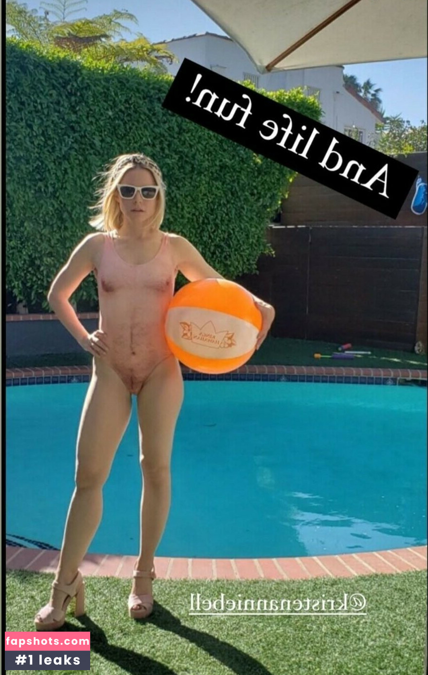 Kristen Bell Nahé úniky fotek pouze od fanoušků #242 - Fapshots