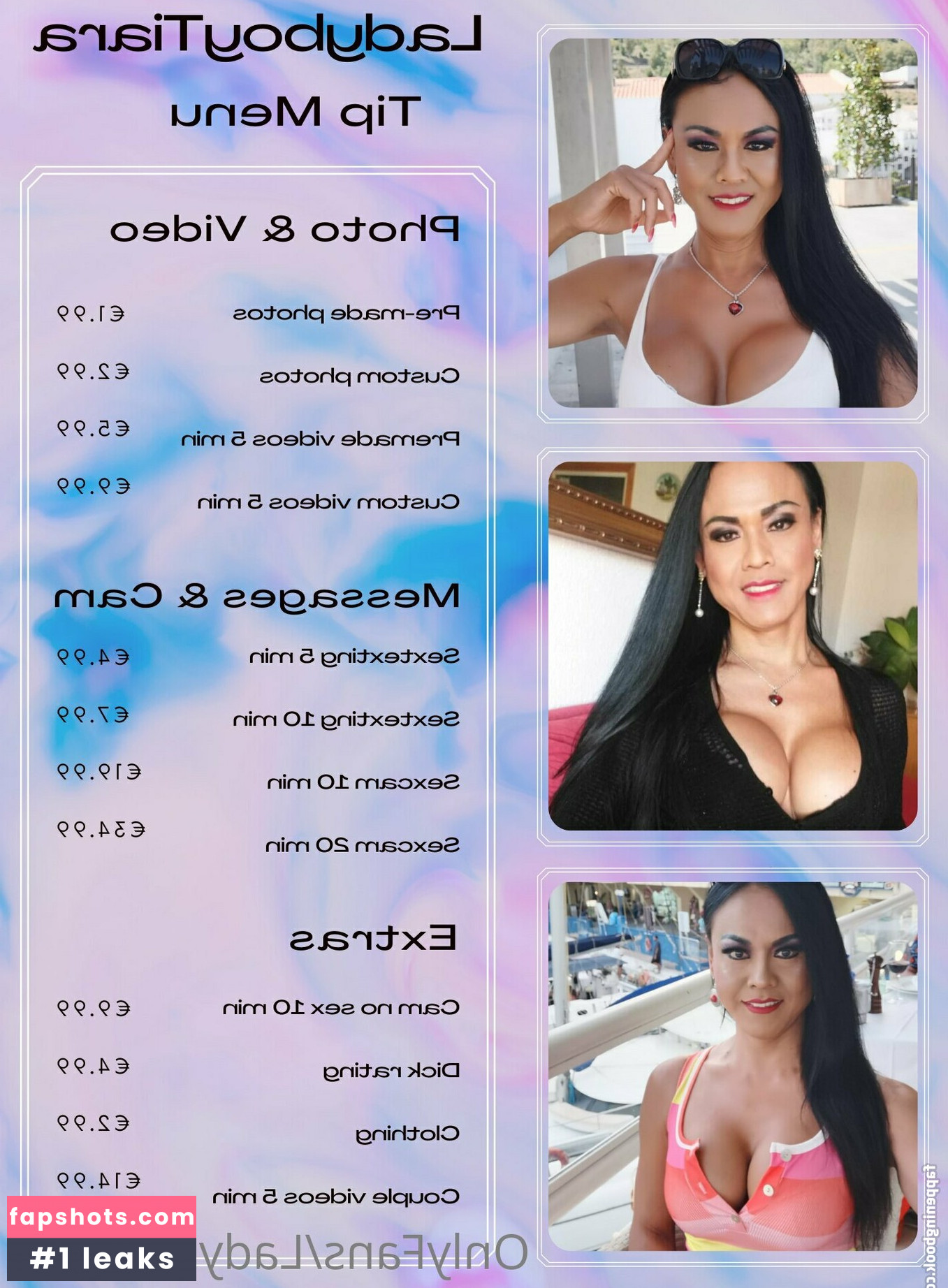 ladyboytiara Filtración Desnuda OnlyFans Foto #22 - Fapshots