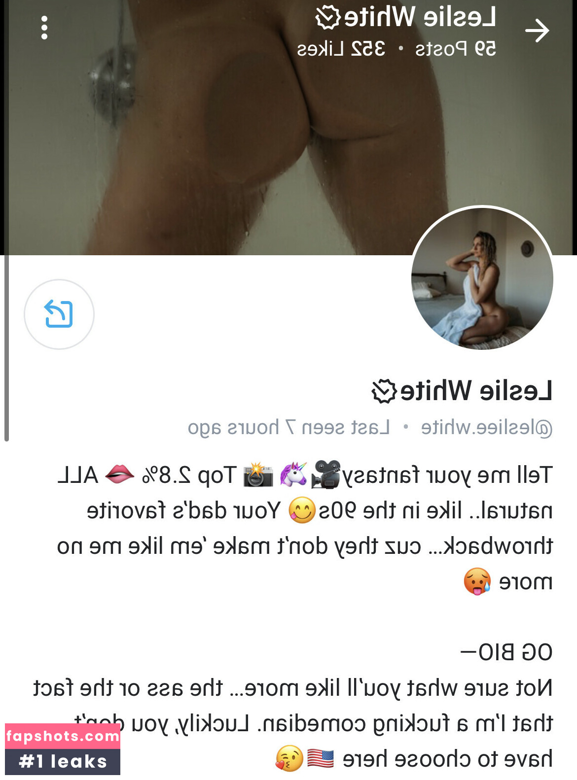 Leslie White nude babe gallery