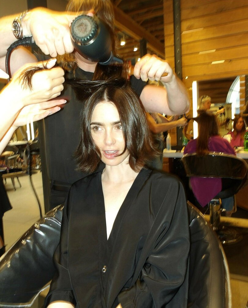 lily-collins Nahé úniky fotek pouze od fanoušků #347 - Fapshots